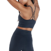 Custom Women's Cross Back Yoga Sports Bra - High Support Workout Bras Top