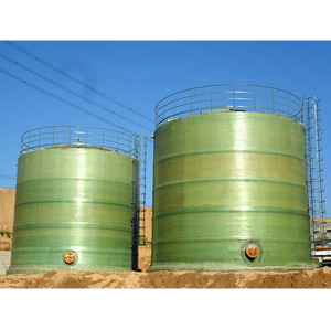 Industrial FRP Storage Tank | Corrosion-Resistant Fiberglass Reinforced Plastic Tank For Chemical & Water Use