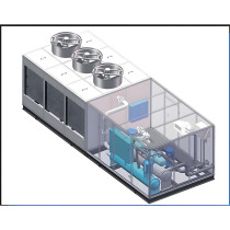 Integrated Water-Cooled Chiller | Compact Central HVAC Cooling Unit