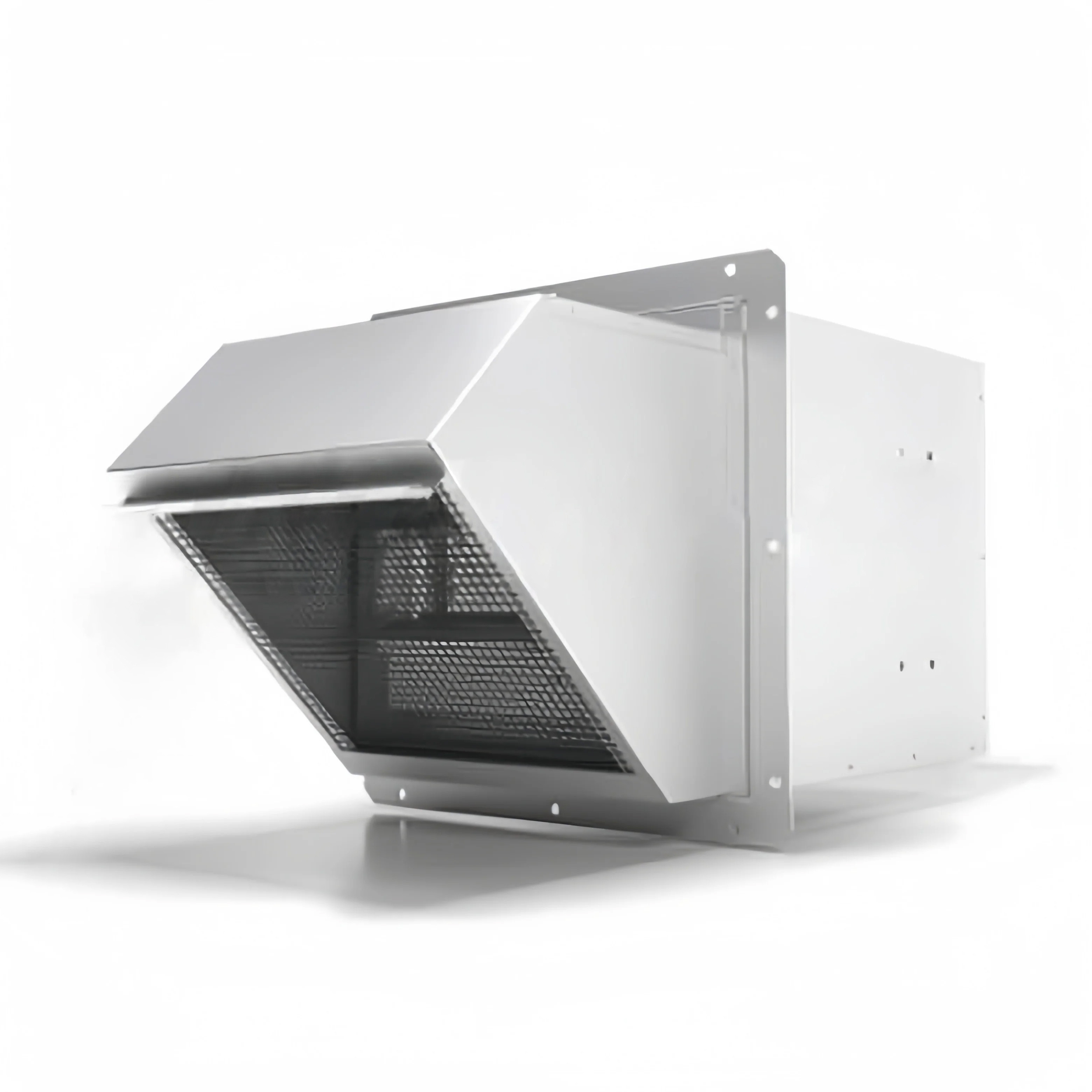 Side Fan Side Wall External Corner Exhaust Fan For Commercial Building Wall ...