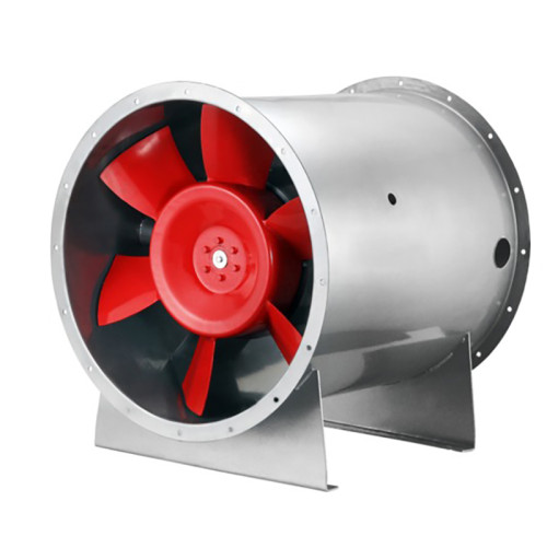 Axial Flow Fire Smoke Exhaust Fan | High-Temperature Certified