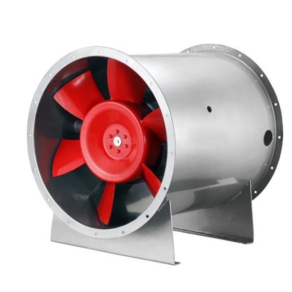 Axial Flow Fire Smoke Exhaust Fan | High-Temperature Certified