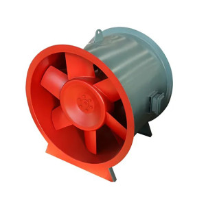 Axial Flow Fire Smoke Exhaust Fan | High-Temperature Certified