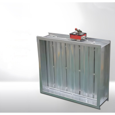 Smoke Exhaust Fire Damper | 280°C Fire & Smoke Control | CCC Certified for HVAC Duct Systems