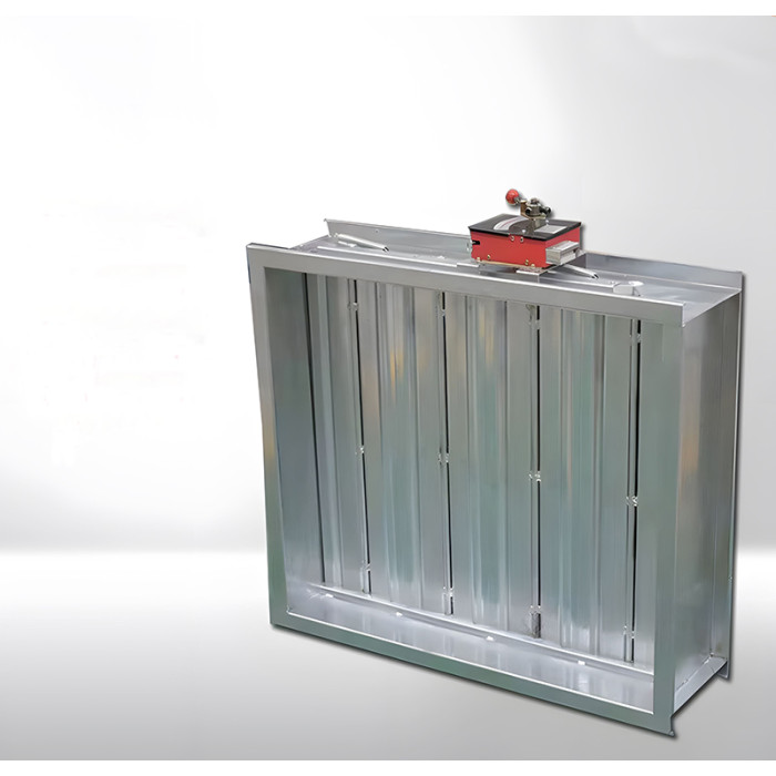 Smoke Exhaust Fire Damper | 280°C Fire & Smoke Control | CCC Certified for HVAC Duct Systems