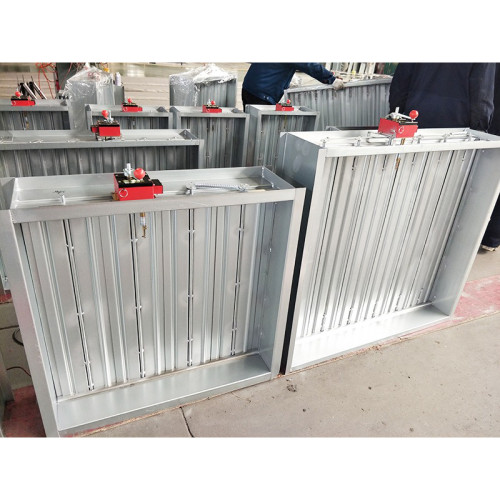 Smoke Exhaust Fire Damper | 280°C Fire & Smoke Control | CCC Certified for HVAC Duct Systems
