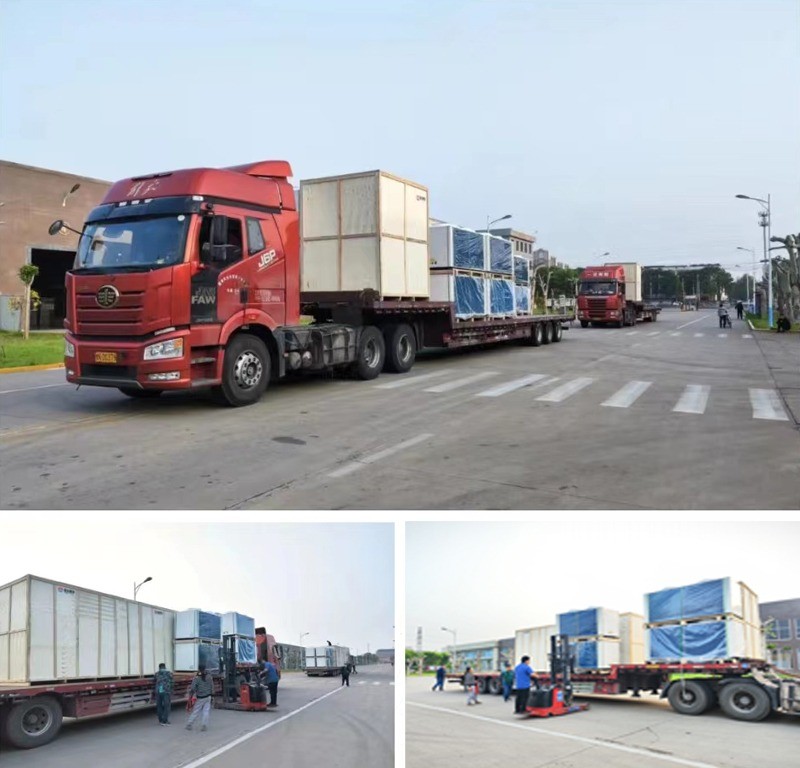 The air conditioning unit has set off for Uzbekistan