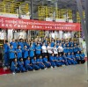 The first tire of General Tyre Technology (Cambodia) Co., LTD., supplied by Aurashu, successfully rolled off the production line