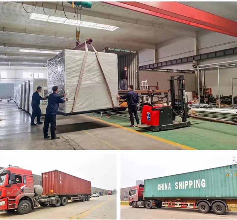 Ventilation equipment and combined air conditioning units have been dispatched
