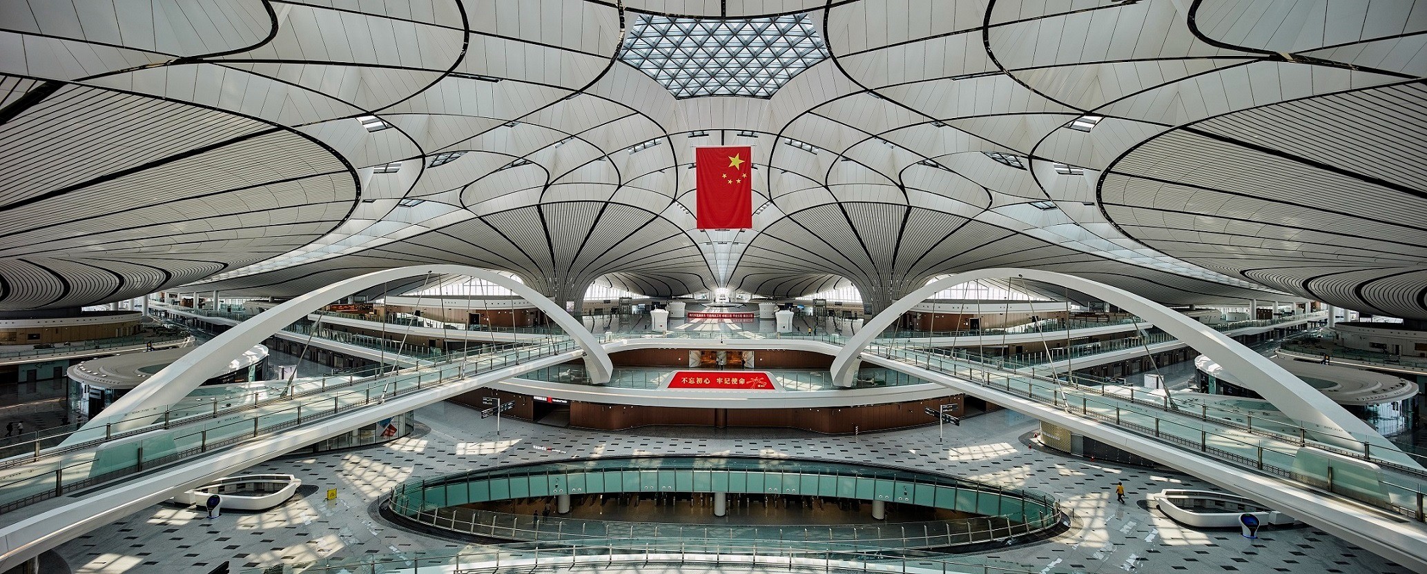 Beijing Daxing Airport terminal hall
