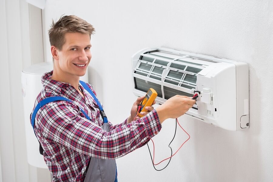 What are the recommended self-check steps before calling for service?