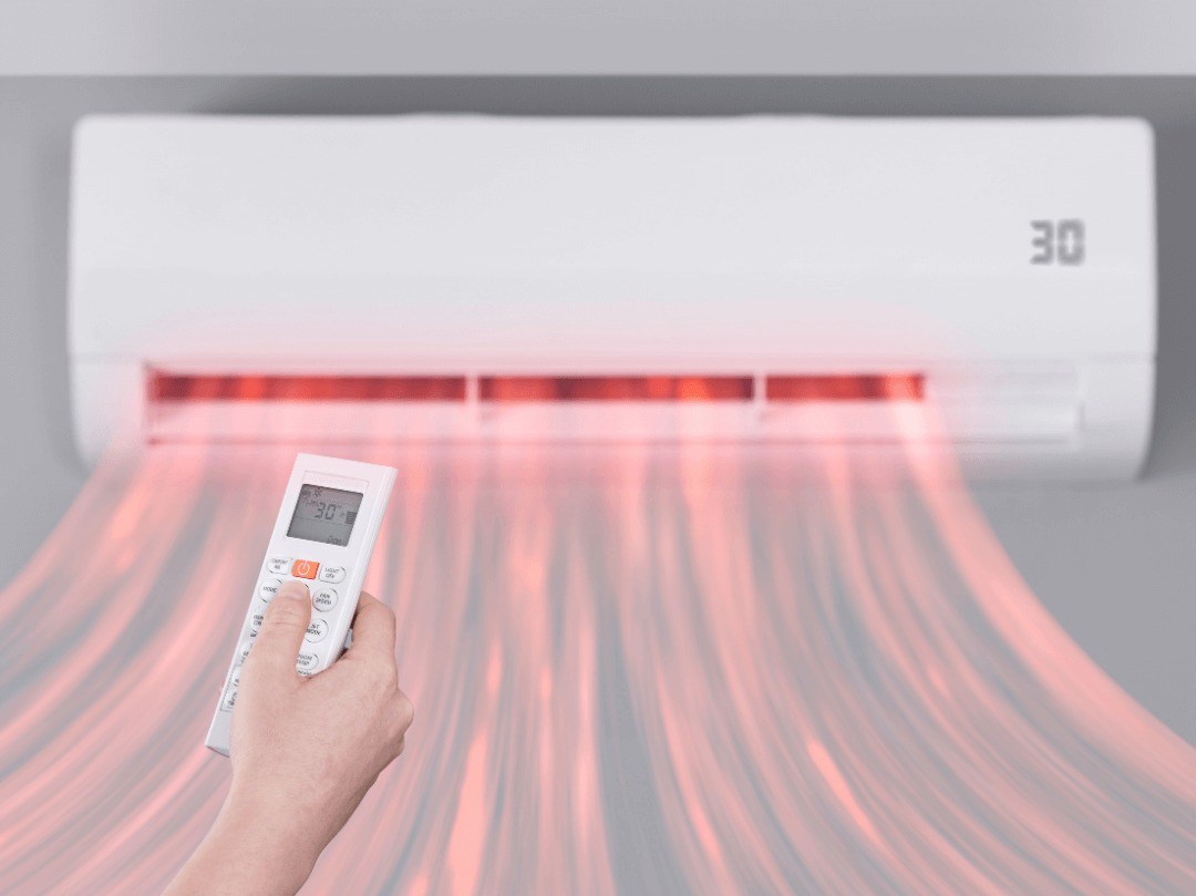 Why is the air conditioner not cooling or heating properly?