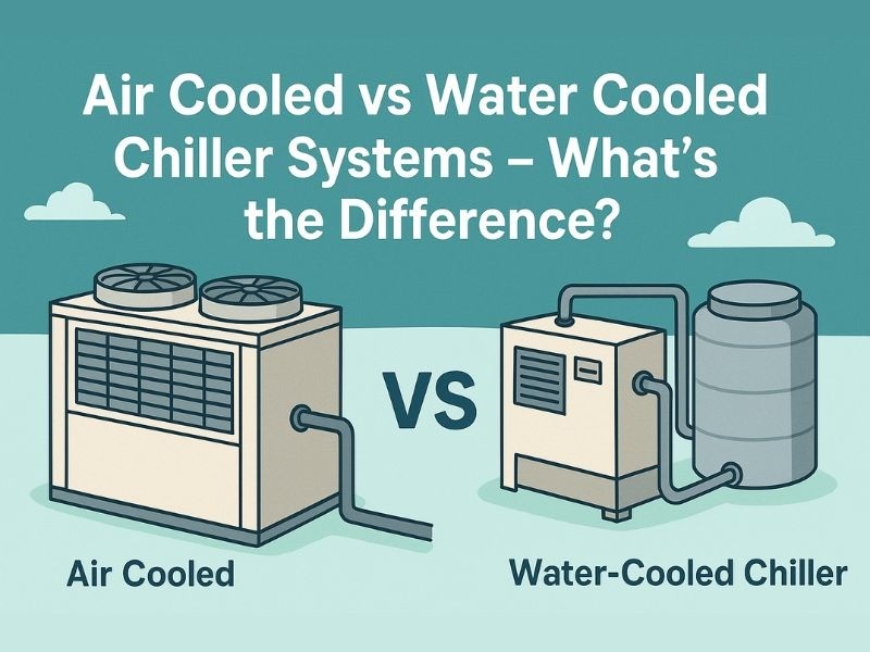 What Are the Differences Between Air-Cooled Chillers and Water-Cooled Chillers?