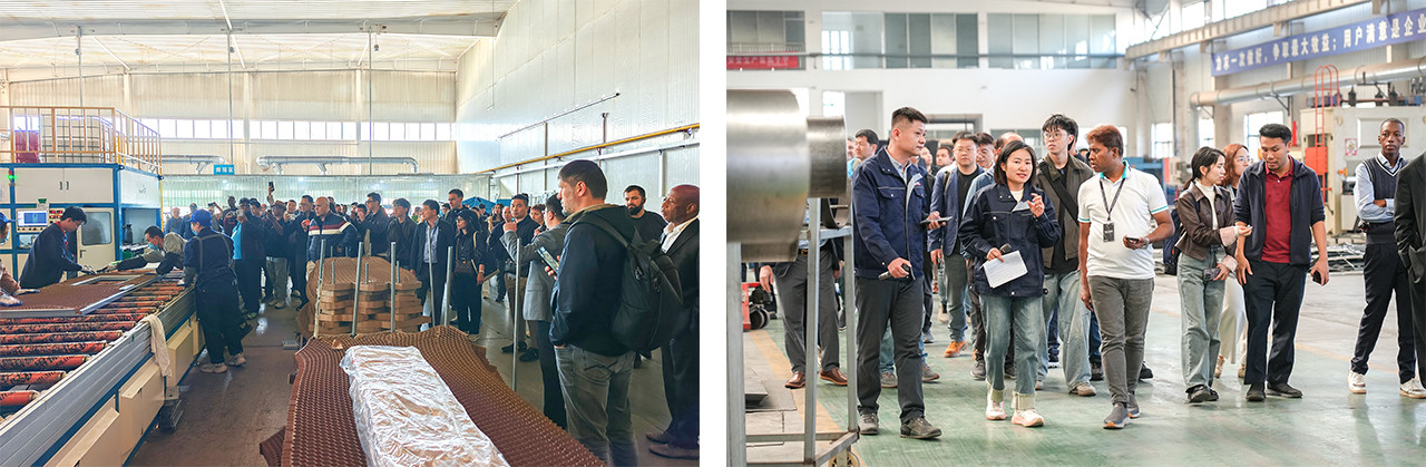 The inspection team observed the entire production and processing process of the filtration equipment on-site.