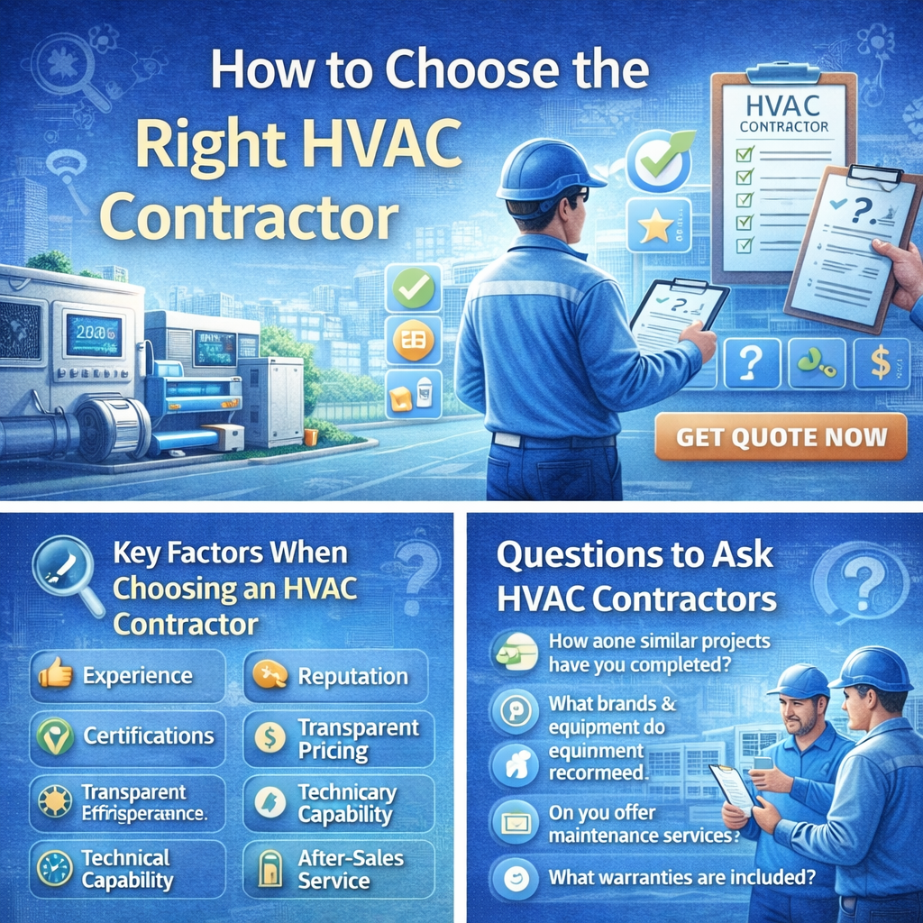 How to Choose the Right HVAC Contractor