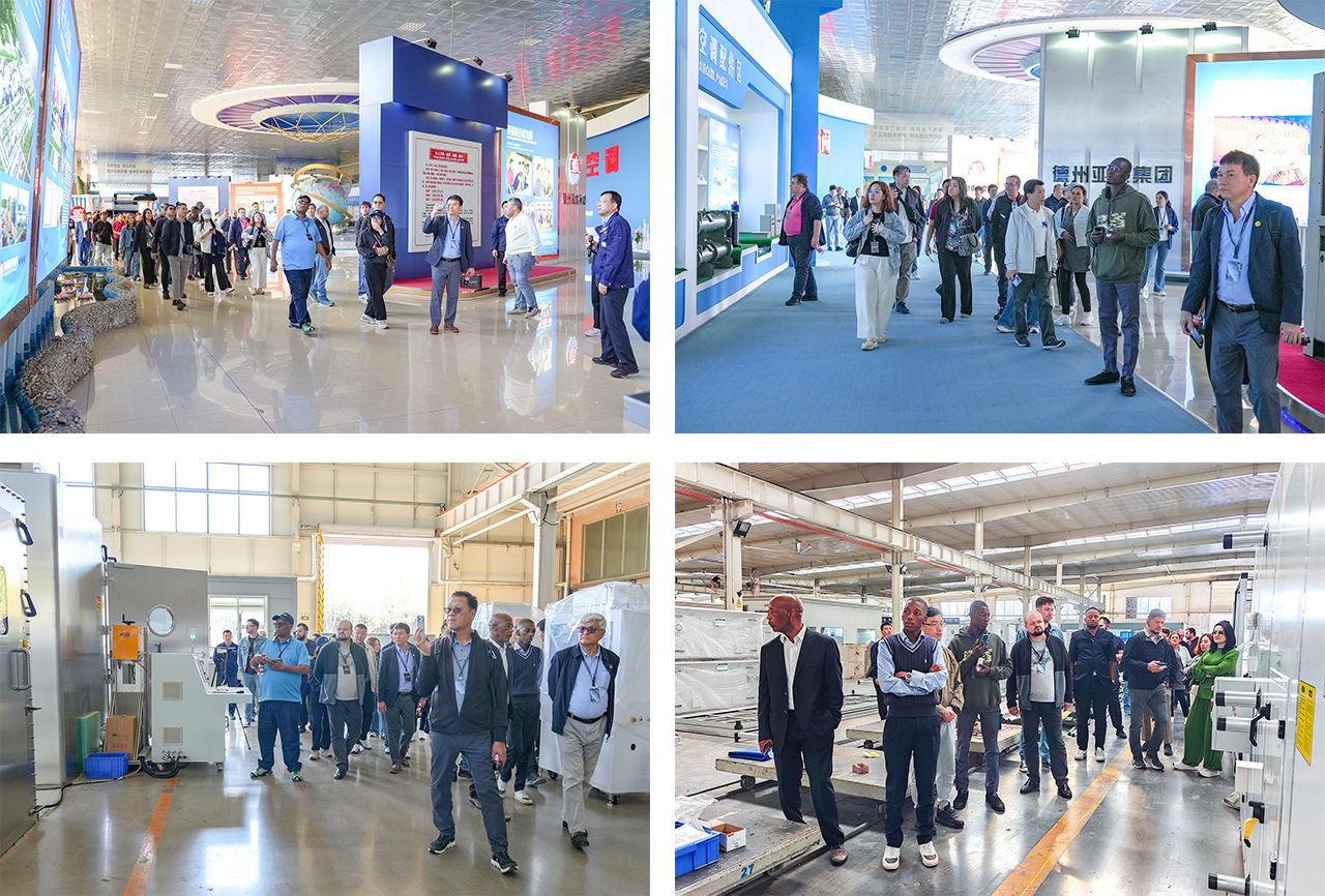 The inspection team arrived at Aurashu headquarters for a visit.