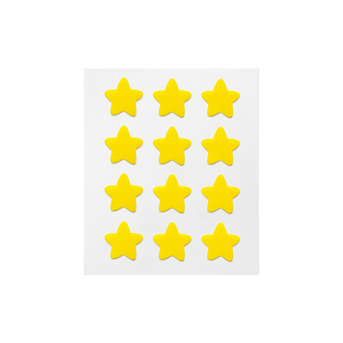 Yellow Star Hydrocolloid Spot Treatment Covering Acne Zit Stickers