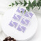 Cute Purple Whale Shape Acne Spot Stickers for Skincare