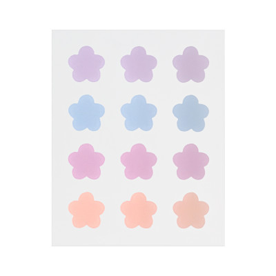 Colorful Gentle Acne Care Flower Shape Acne Pimple Patch