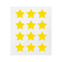 Lemon-Yellow Sparkle Star Shape Hydrocolloid Pimple Patch