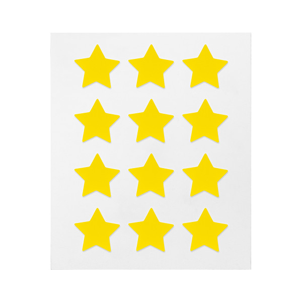 Lemon-Yellow Sparkle Star Shape Hydrocolloid Pimple Patch