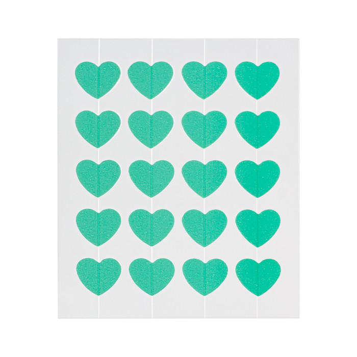 Tiffany Blue Heart-Shaped Acne Pimple Patch