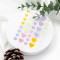 Dopamine-Colored Heart shape Acne Spot Stickers for Skin