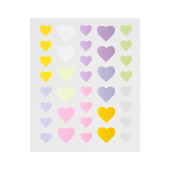 Dopamine-Colored Heart shape Acne Spot Stickers for Skin