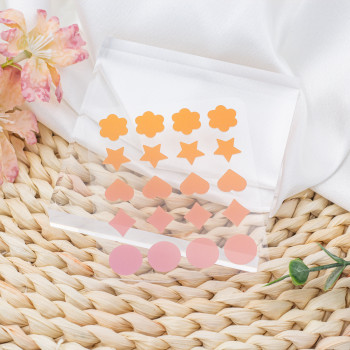Gradient Color Multi-Shaped Acne Pimple Patches with Bright Vibrant Hues
