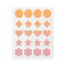 Gradient Color Multi-Shaped Acne Pimple Patches with Bright Vibrant Hues