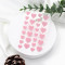 Heart & Diverse-Shaped Pink Pimple Patches with Cut Lines