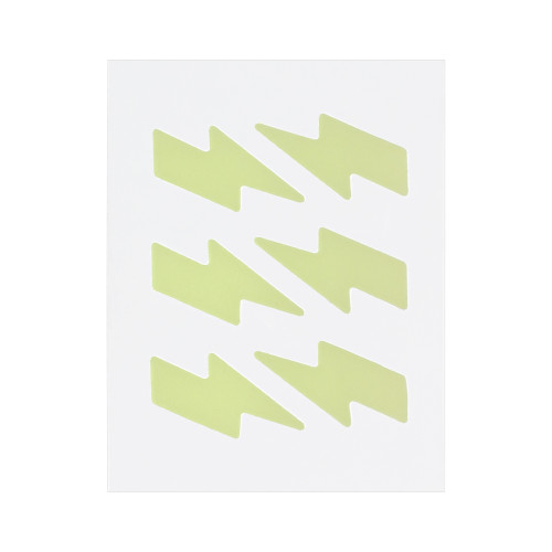 Lightning-Shaped Night-Glow Blemish Patches for Skin Care