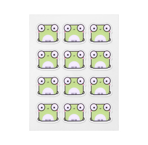 Q-Style Smiling Frog Hydrocolloid Pimple Patches – Cartoon-Cute Vibe