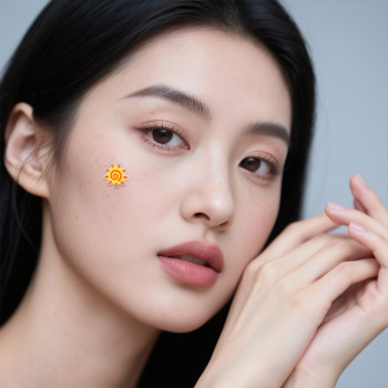 Adorable Cartoon Smiling Sun & Cloud Buddy Acne spot sticker for Skin Care