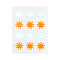 Adorable Cartoon Smiling Sun & Cloud Buddy Acne spot sticker for Skin Care