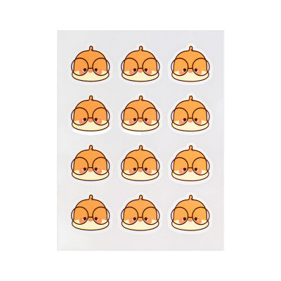 Brainy Bird Cut lines Acne Blemish Patches with Adorable Glasses