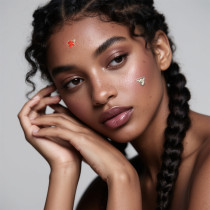 Tropical Flower Fiesta Acne Spot Stickers - Exotic Blossom Blemish Rescue