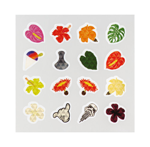 Tropical Flower Fiesta Acne Spot Stickers - Exotic Blossom Blemish Rescue