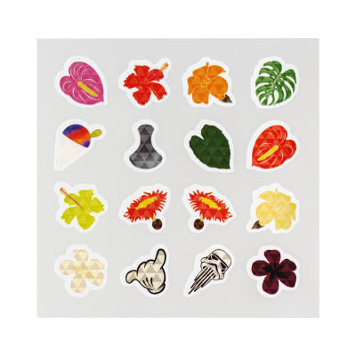 Tropical Flower Fiesta Acne Spot Stickers - Exotic Blossom Blemish Rescue