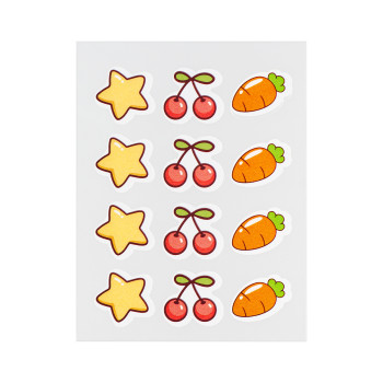 Heal in Style Fun Cartoon Star Cherry Carrot Acne Blemish Patches (3 Shapes)