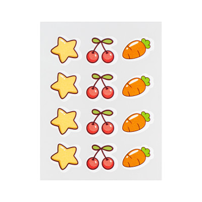 Heal in Style Fun Cartoon Star Cherry Carrot Acne Blemish Patches (3 Shapes)