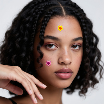 Daily Blooms Pretty Flower Hydrocolloid Pimple Patch That Heal with Happiness