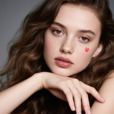 Playful Paws Hydrocolloid Acne Stickers in Puppy Pink Prints