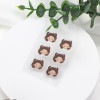 Sassy & Cute Daily Care Cartoon Girl Acne Spot Patches with Cutline