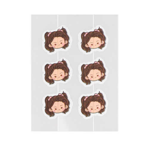 Sassy & Cute Daily Care Cartoon Girl Acne Spot Patches with Cutline