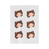 Sassy & Cute Daily Care Cartoon Girl Acne Spot Patches with Cutline