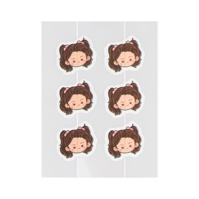 Sassy & Cute Daily Care Cartoon Girl Acne Spot Patches with Cutline