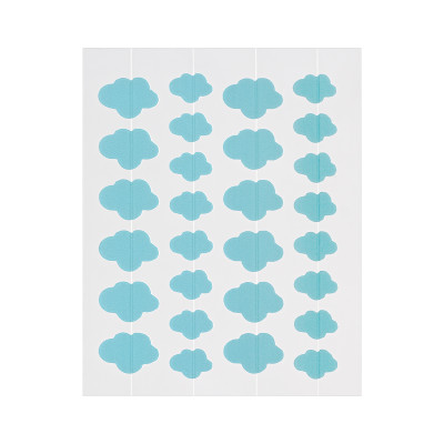 Clear Skies Ahead with Blue Cloud Acne Pimple Patch with Cut Lines
