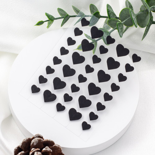 Ink Love Twin Heart Acne Pimple Patch with Cutline