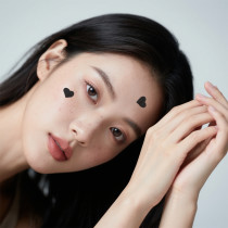 Ink Love Twin Heart Acne Pimple Patch with Cutline